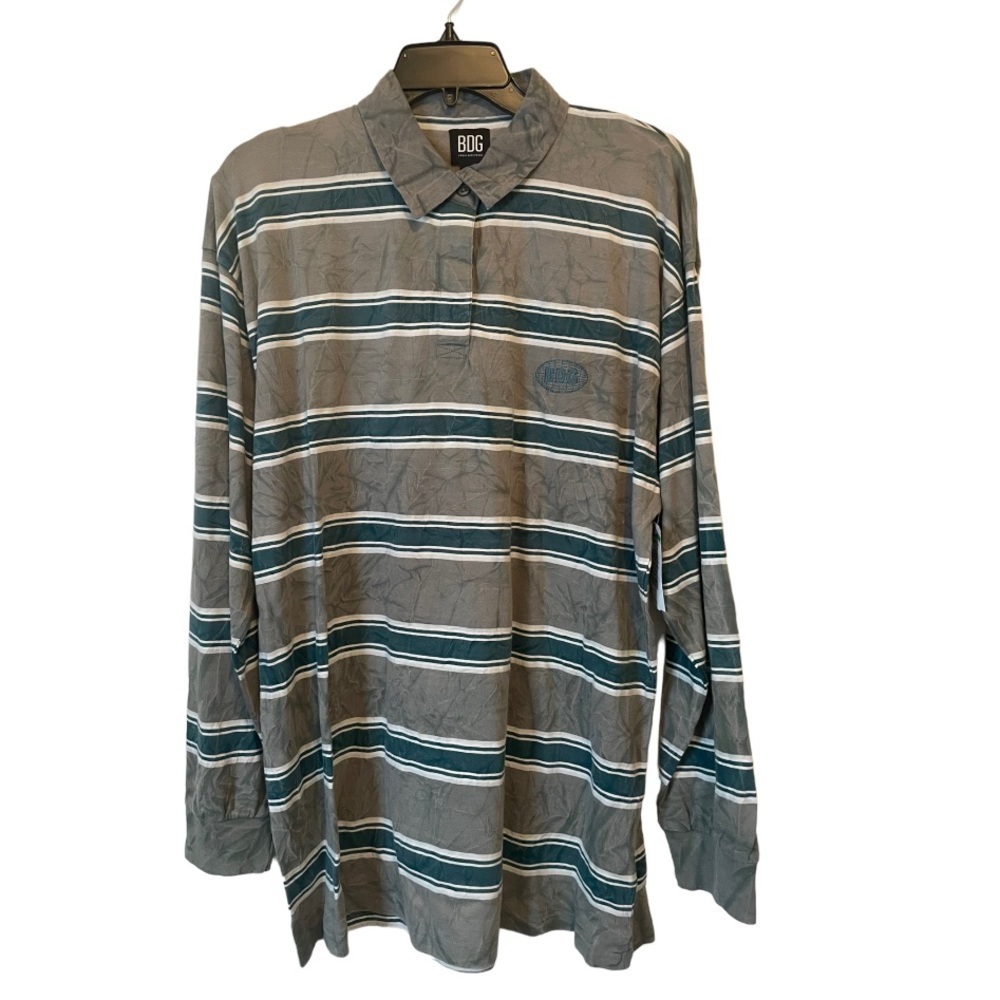 BDG Urban Outfitter Mens Long Sleeve polo